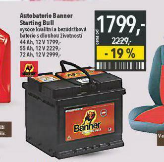 Globus Autobaterie banner 55 ah nabídka