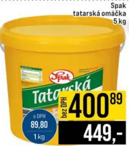 Jip Spak tatarská omáčka nabídka