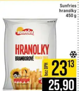 Jip Sunfries hranolky nabídka