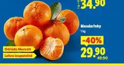 Lidl Mandarinky nabídka