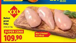 Lidl Kuřecí prsní řízky nabídka