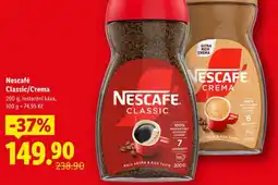 Lidl Nescafé classic, crema nabídka