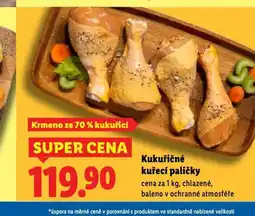 Lidl Kukuřičné kuřecí paličky nabídka