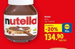 Lidl Nutella nabídka