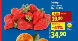 Lidl Jahody nabídka
