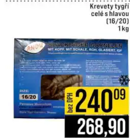 Jip Krevety tygří celé s hlavou (16/20) nabídka