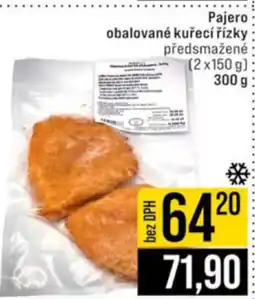 Jip Pajero obalované kuřecí řízky nabídka