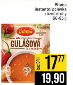 Jip Vitana instantní polévka nabídka