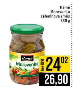 Jip Hamé Moravanka zeleninová směs nabídka