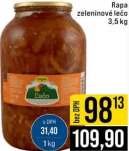 Jip Rapa zeleninové lečo nabídka