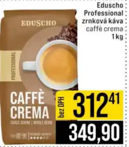 Jip Eduscho Professional zrnková káva caffè crema nabídka