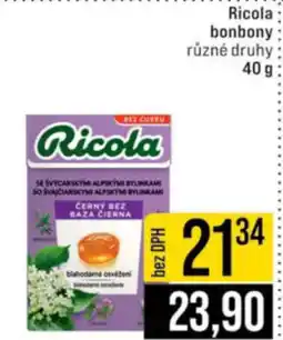 Jip Ricola bonbony nabídka