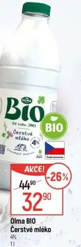 Globus Olma BIO Čerstvé mléko nabídka