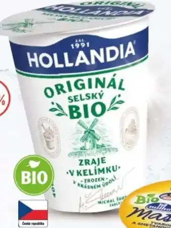 Hollandia BIO Selský jogurt bílý