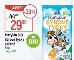 Globus Matylda BIO Sýrové tyčky pařené nabídka