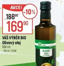Globus VÁŠ VÝBĚR BIO Olivový olej nabídka