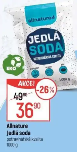 Globus Allnature Jedlá soda nabídka