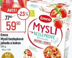 Globus Emco Mysli bezlepkové jahoda a kokos nabídka