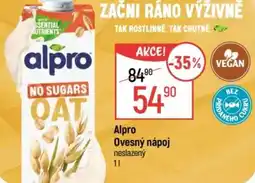 Globus Alpro Ovesný nápoj neslazený nabídka