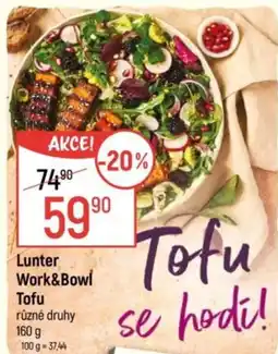 Globus Lunter Work&Bowl Tofu nabídka