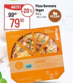 Globus Pizza Baroneta Vegan nabídka