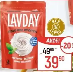 Globus LavDay Těstoviny nabídka