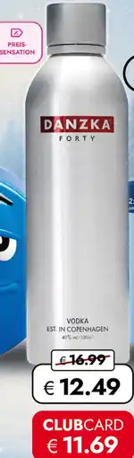 TRAVEL FREE Danzka Vodka nabídka