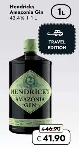 TRAVEL FREE Hendricks Amazonia Gin 43,4% nabídka