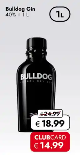 TRAVEL FREE Bulldog Gin 40% nabídka