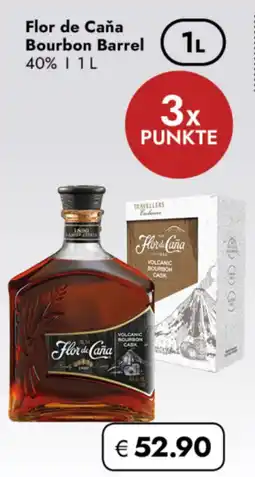 TRAVEL FREE Flor de Caňa Bourbon Barrel 40% nabídka