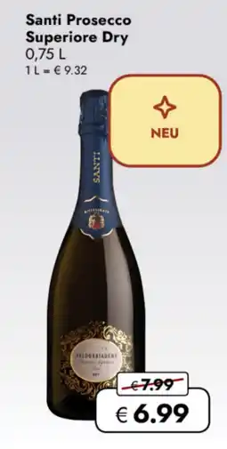 TRAVEL FREE Santi Prosecco Superiore Dry nabídka