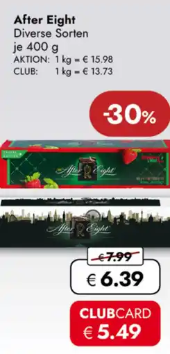 TRAVEL FREE After Eight nabídka