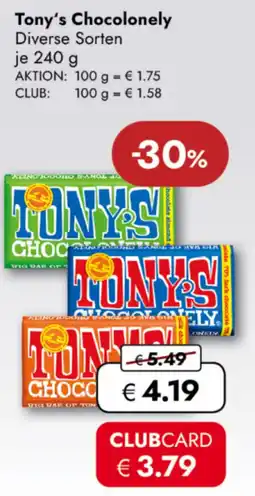 TRAVEL FREE Tony's Chocolonely nabídka