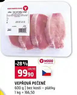 Terno VEPŘOVÁ PEČENĚ 600 g bez kosti plátky nabídka