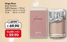 TRAVEL FREE Hugo Boss Boss Femme EdPS Damen nabídka