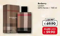 TRAVEL FREE Burberry London EdTS Herren nabídka