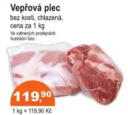COOP DISKONT Vepřová plec bez kosti nabídka