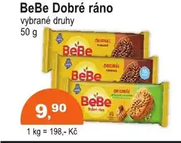 COOP DISKONT BeBe Dobré ráno nabídka