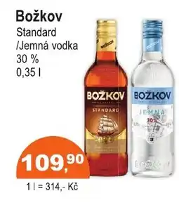COOP DISKONT Božkov Standard /Jemná vodka 30% nabídka