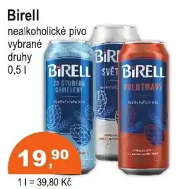 COOP DISKONT Birell nealkoholické pivo nabídka
