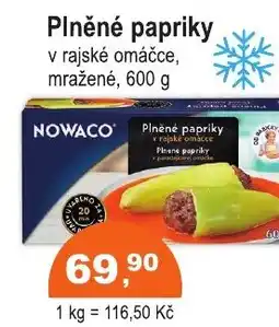 COOP DISKONT Nowaco Plněné papriky nabídka