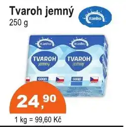 COOP DISKONT Ranko Tvaroh jemný nabídka