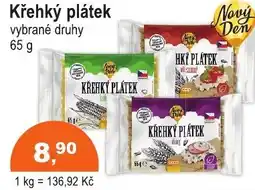 COOP DISKONT Křehký plátek nabídka