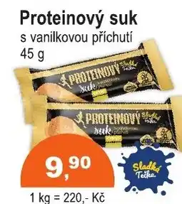 COOP DISKONT Proteinový suk s vanilkovou příchutí nabídka