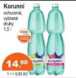 COOP DISKONT Korunní ochucená nabídka
