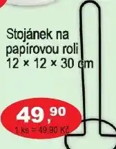 COOP DISKONT Stojánek na papírovou roli 12 x 12 x 30 cm nabídka