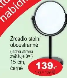 COOP DISKONT Zrcadlo stolní oboustranné nabídka