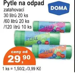 COOP DISKONT Doma Pytle na odpad zatahovací nabídka