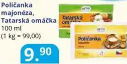 Potraviny CZ Poličanka majonéza, Tatarská omáčka nabídka