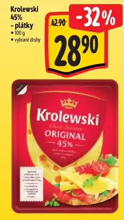 Albert Krolewski 45% - plátky nabídka